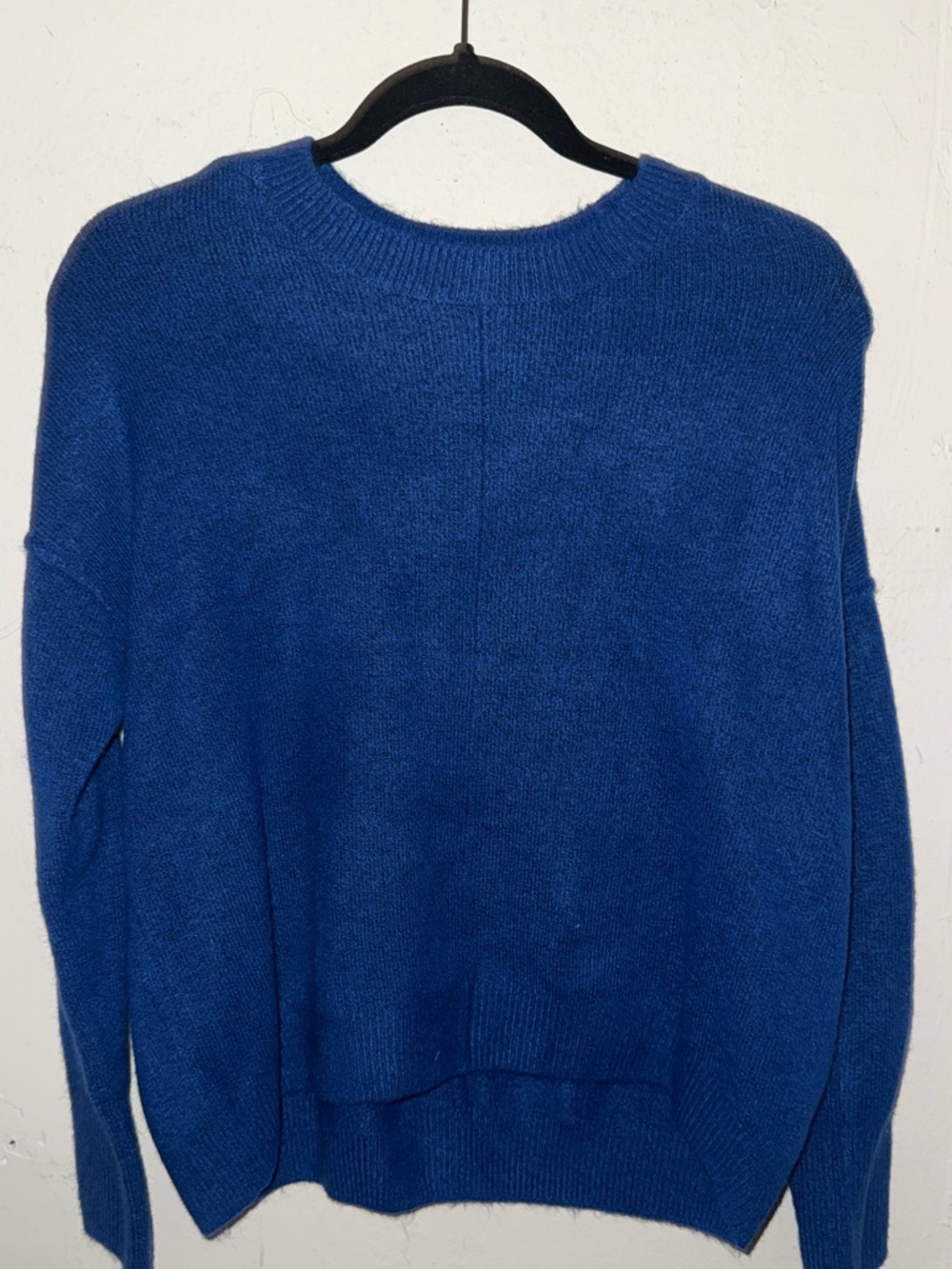 Vince Camuto Men's Royal Blue Crewneck Sweater